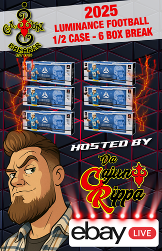 2025 PANINI LUMINANCE FOOTBALL 1/2 CASE6 BOX BREAK 08 NEW YORK GIANTS