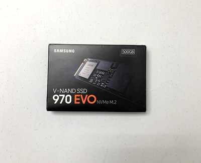 Samsung 970 EVO NVMe 500GB M.2 2280 PCI Express 3.0 x4 SSD MZ-V7E500BW  Open box