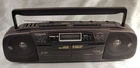 Emerson AC2353 Vintage Dual Cassette Boombox - AM/FM Radio - READ DESCRIPTION