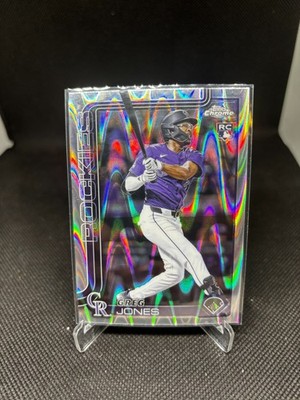 2025 Topps Chrome - Greg Jones #265 RayWave Refractor (RC)