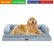 Extra Large Dog Bed Orthopedic Waterproof: Memory Foam Dog Bed for XL XLarge ...