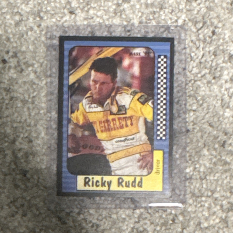 Max ‘91 Ricky Rudd NASCAR Auto Racing Card #5/240
