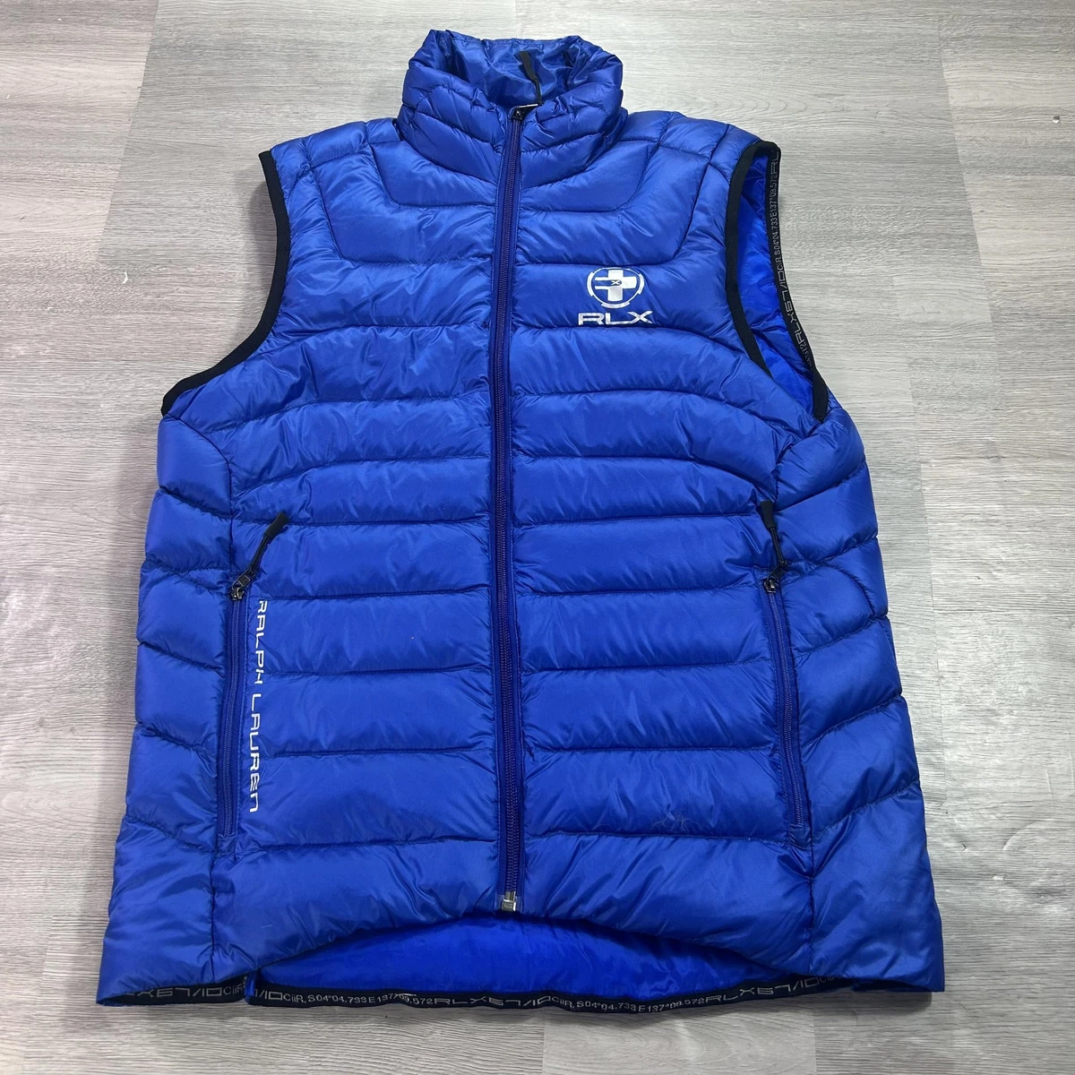 ジャケット・アウター RALPH LAUREN vest new, unused, Size M. Polo Ralph Lauren Vest Men's Green Quilted Jacket Leather Hunting