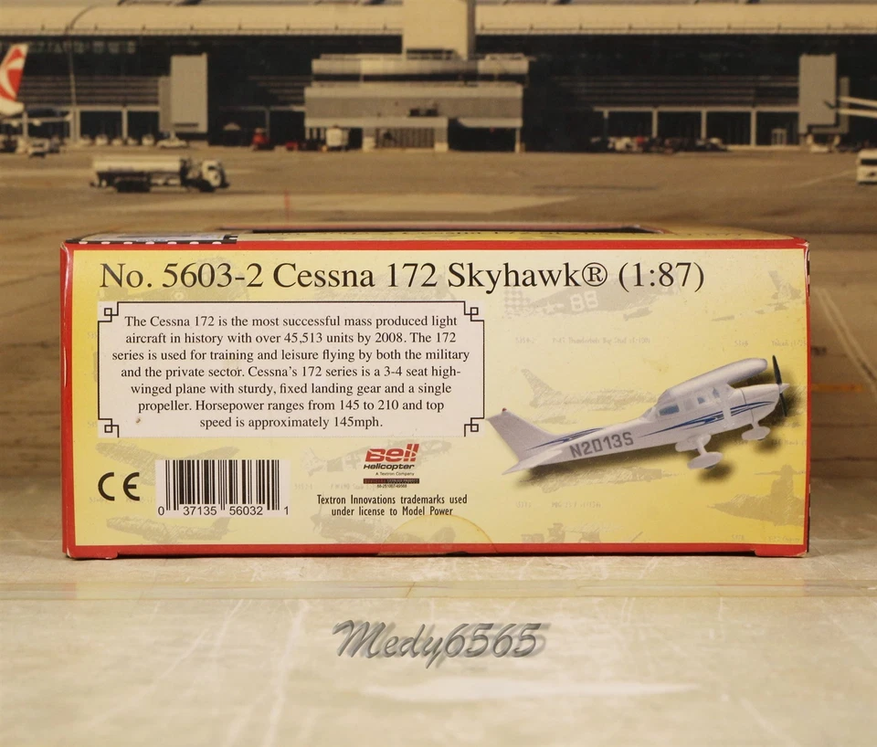 Postage Stamp Cessna (N2013S) C-172 Skyhawk Scale1/87 - Image 2 of 4