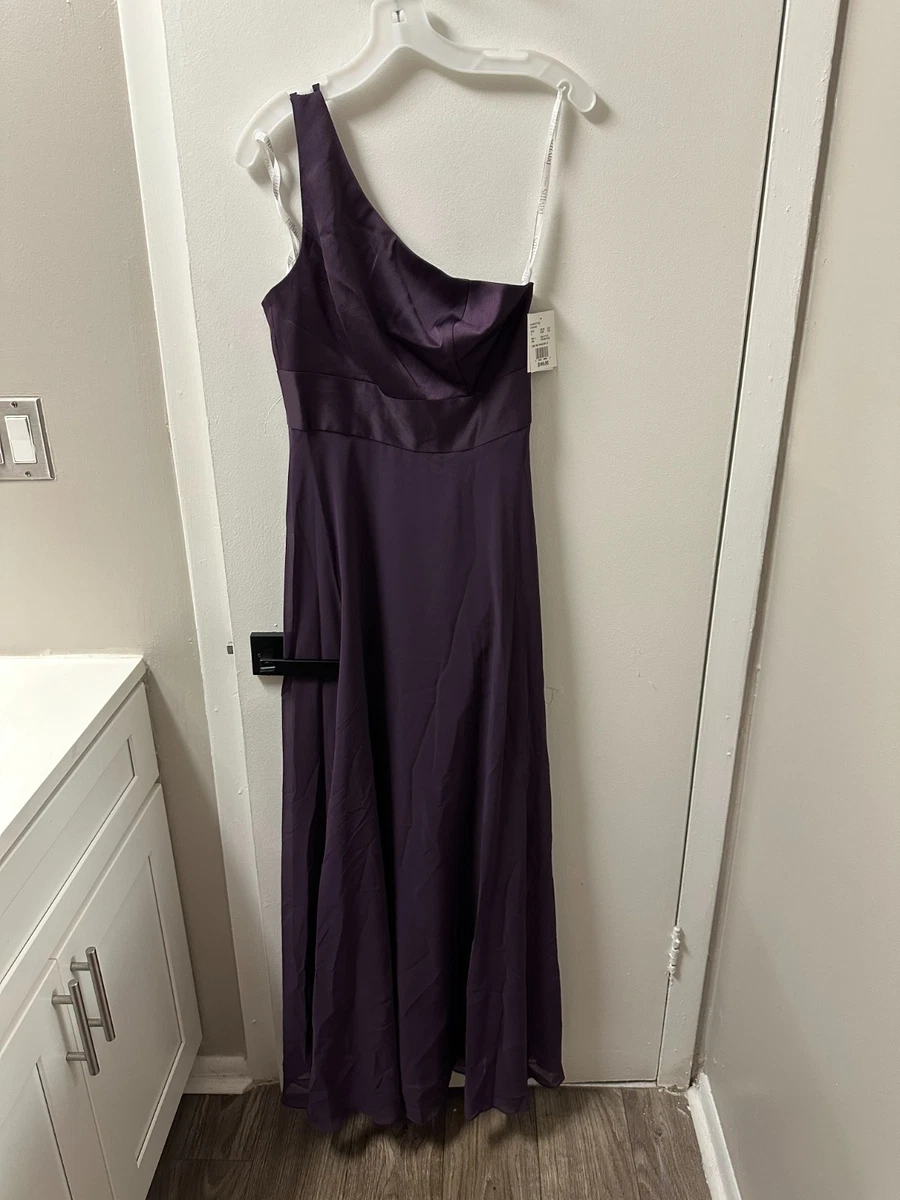bridesmaid dresses size 4 Long Sleeve Sweetheart Chiffon Lace-Up Bridesmaid Dress