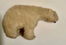 Vintage Steiff Starly Small Plush Polar Bear 6 long