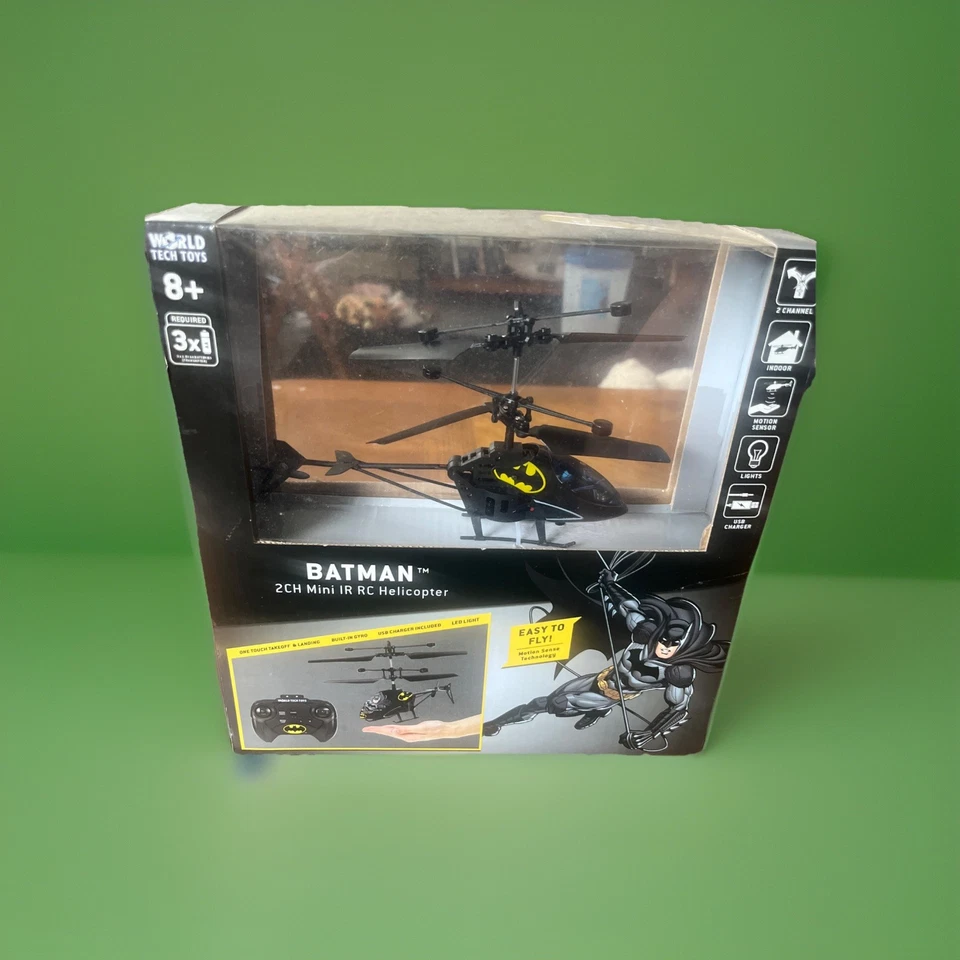 Batman Two Channel Mini Ir RC Helicopter - Image 3 of 4