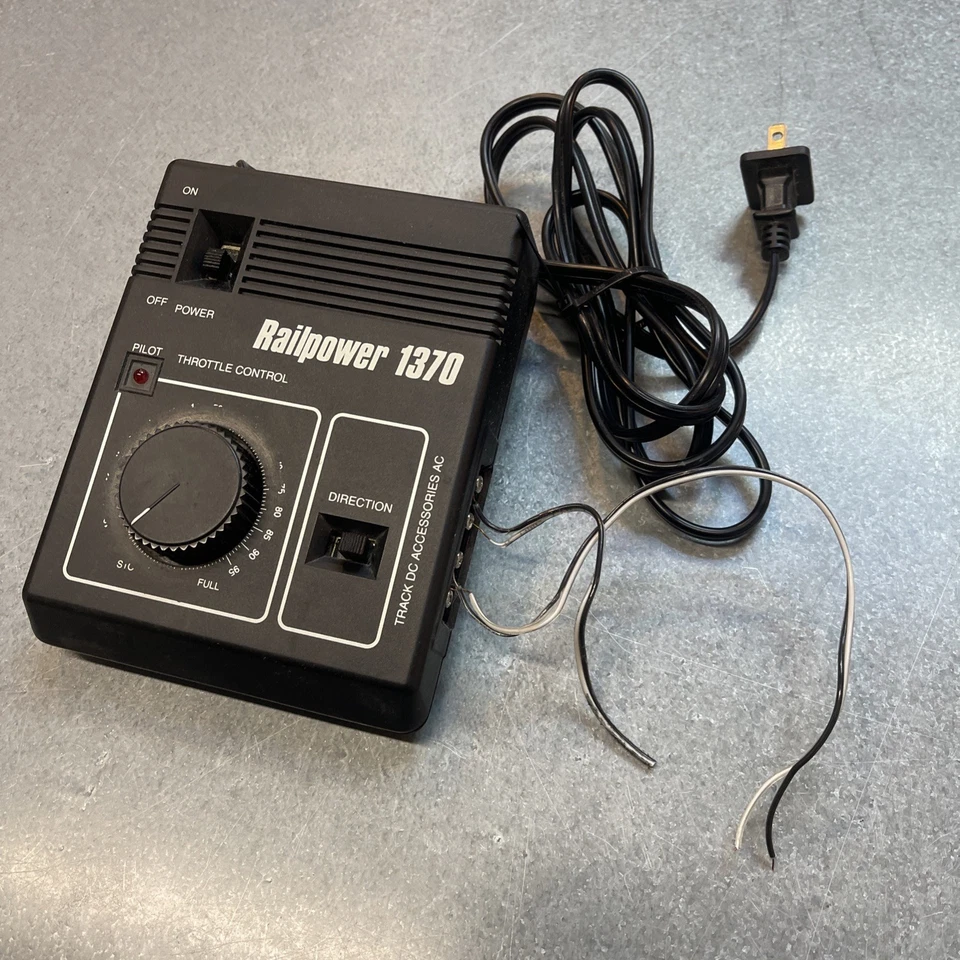 Railpower 1370 Model Train Powerpack Used Tested Working HO & N scale   - Image 3 of 4