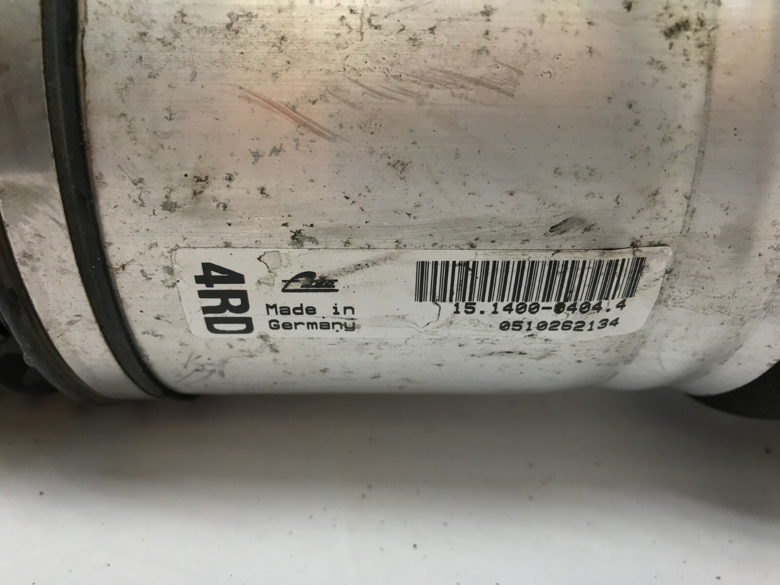 06-12 BENTLEY CONTINENTAL FLYING SPUR AIR SHOCK REAR RIGHT RH REAR OEM