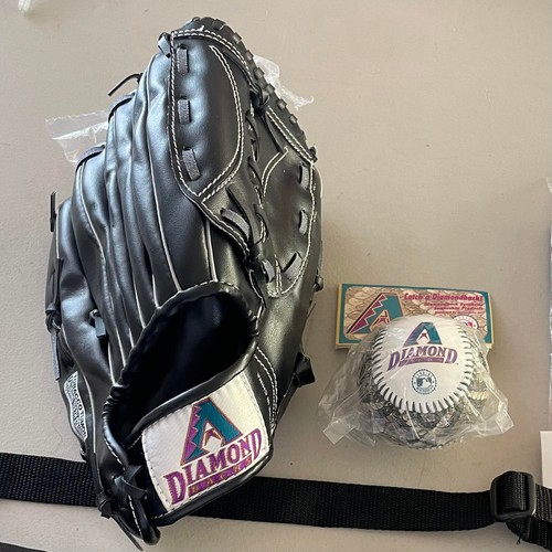 AZ DBacks Ball, Glove, Bat Bag Arizona Diamondbacks Inaugural Season 1998 - Picture 2 of 6