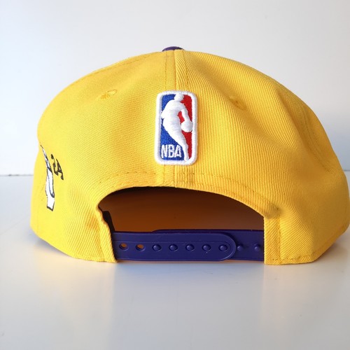 Los Angeles Lakers Cap New Era Local Icon State 9FIFTY Adjustable Snapback Hat D - Picture 3 of 6