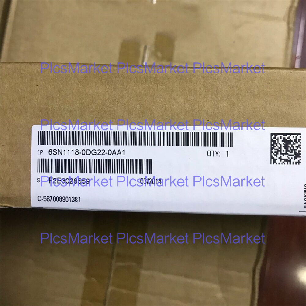 eir様今日発送 NEW SIEMENS 6SN1118-0DG22-0AA1 6SN11180DG220AA1 1yearwarranty DHL