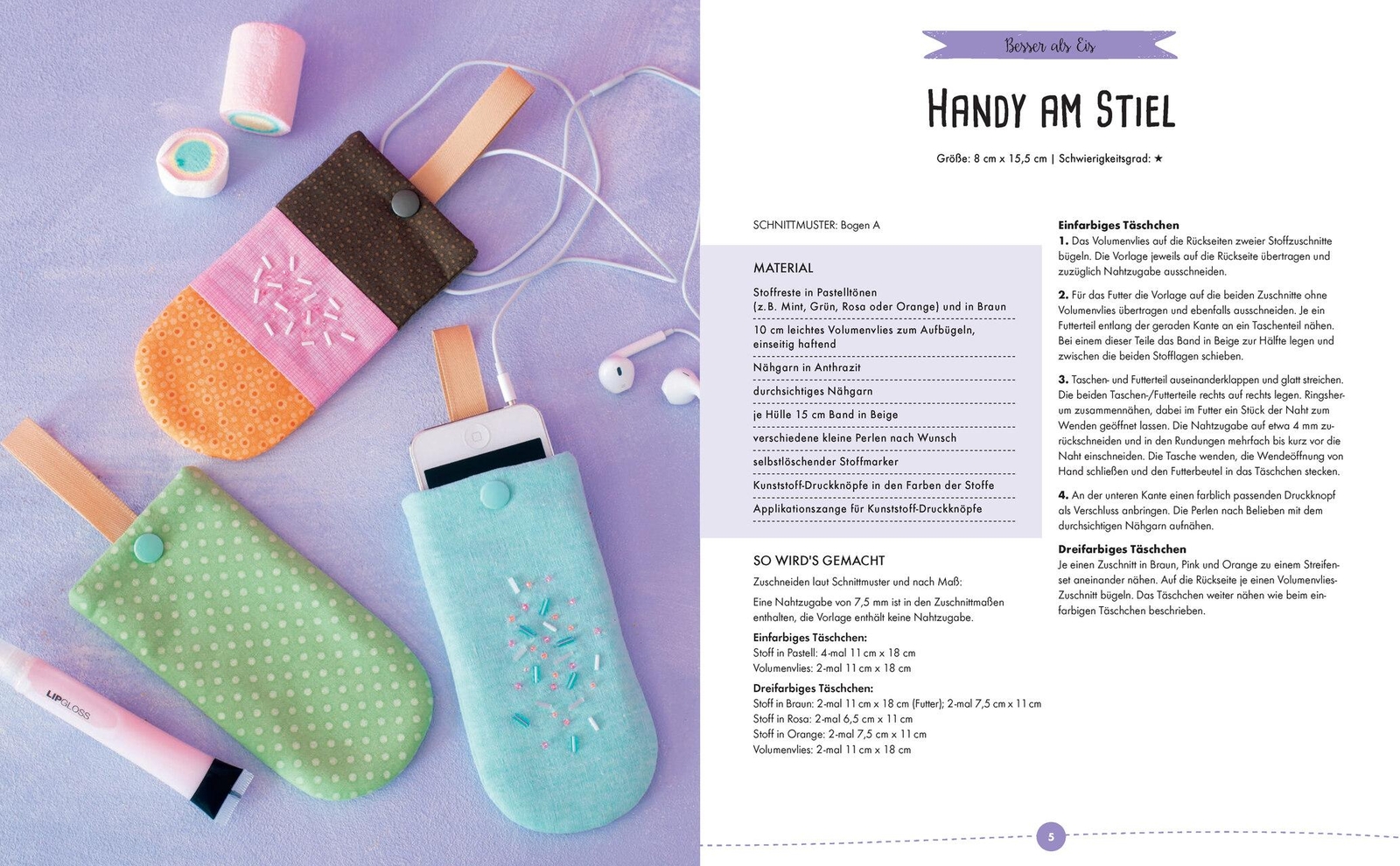 Thumbnail - Schönes Aus Stoffresten Nähen - Accessoires, Geschenke & Home-deko