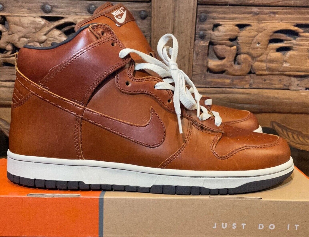 2003 Nike Dunk Hi Premium 'Curry' 305808771 Rare VTG SB DS 2003 Nike Dunk Hi Premium 'Curry' 305808771 Rare VTG SB DS