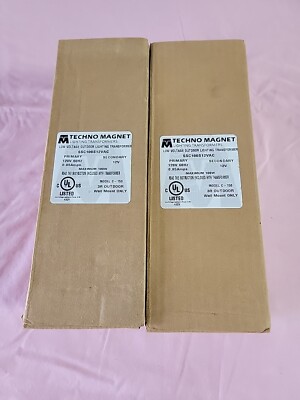 2 NEW SSC200S12VDC Techno Magnet Indoor/Outdoor 12/24v Magnetic Transformer