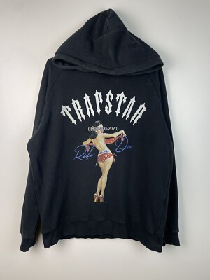 Trapstar Ride Or Die Rare Streetwear Hoodie Black Size L | eBay UK