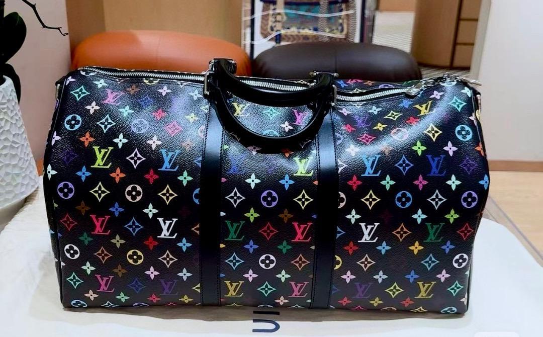 LOUIS VUITTON バッグ LOUIS VUITTON Takashi Murakami Speedy Bandouliere 50 Genuine 2025