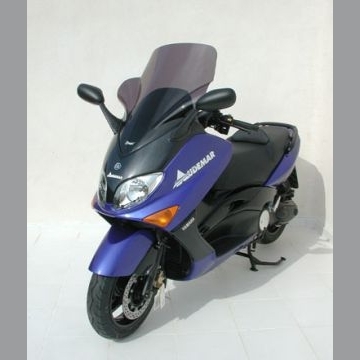 Pare-brise Ermax TMAX 500 de 71 cm finition premium fumé gris pour Yamaha