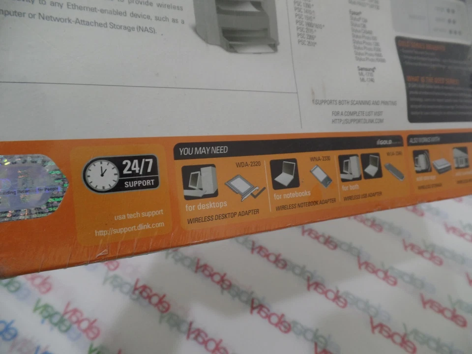 D-Link DPR-1260 Multifunction Rangebooster G USB Print Server - New / Sealed - Image 4 of 4