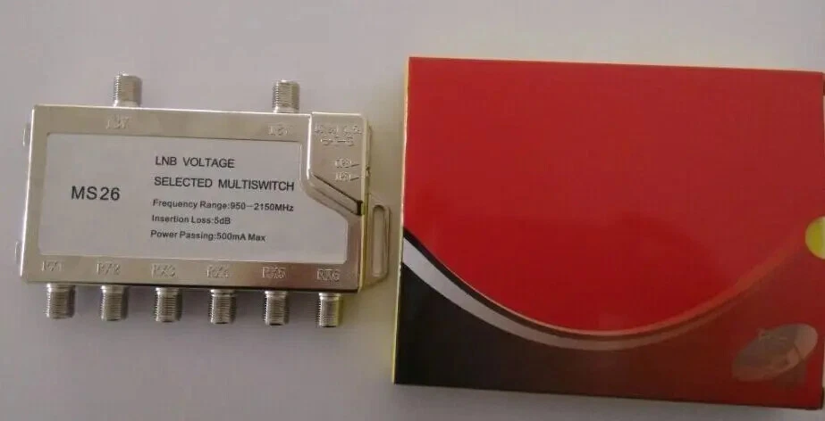 Interruptor de diseño MS34 4 en 2 salidas multiinterruptor satélite precio cascada independiente Foto 3 de 3