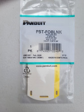 5 PST-FOBLNK Self-Laminating Fiber Optic Cable Marker Tag semi-rigid vinyl 3.5"