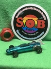 Hot Wheels Redlines 1969 Indy Eagle 1:64 Diecast USED EX Cond Green Diecast