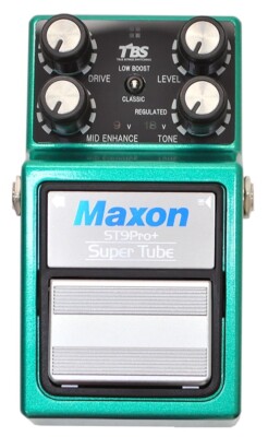 Maxon ST9Pro+ Super Tube Overdrive Guitar Effects Pedal JAPAN [NEW