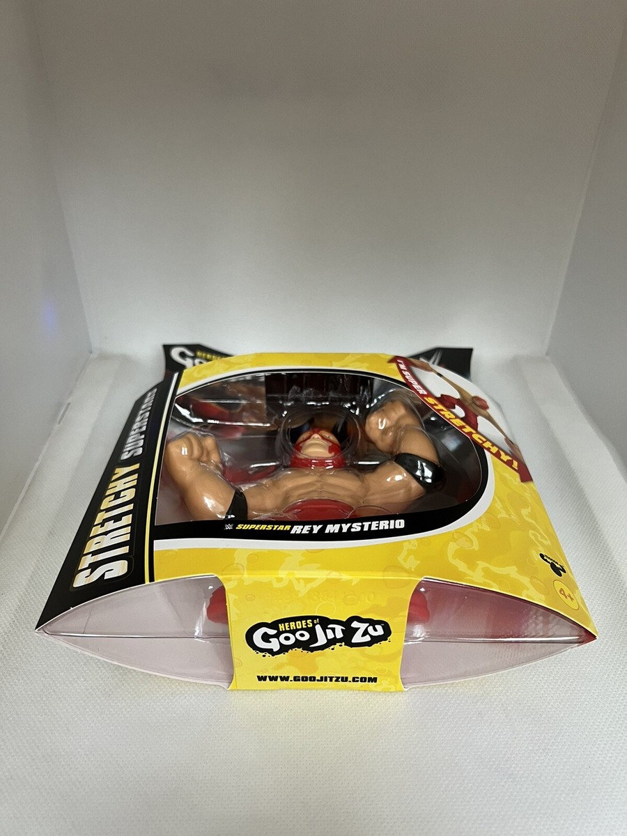 Heroes Of Goo Jit Zu WWE Stretchy Superstar Rey Mysterio - Figurine Extensible Et Gluante