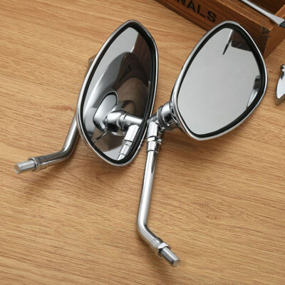 Chrome Rearview Mirrors For Kawasaki Vulcan VN1700 VN800 VN900 VN1500 VN1600