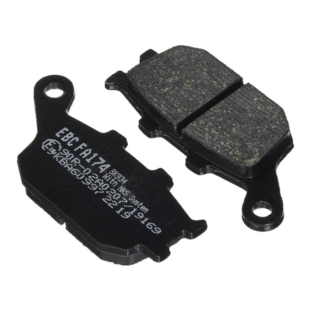EBC Organic Front And Rear Brake Pads For Kawasaki KLE650 Versys (2016 To 2024)