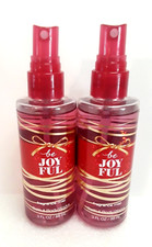 Bath  Body Works Be Joyful Fragrance Mist x2 Travel Size 3oz No Caps