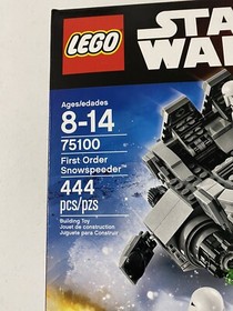 LEGO STAR WARS 75100 First Order SNOWSPEEDER -  Retired 2015 - Sealed Rare NEW 