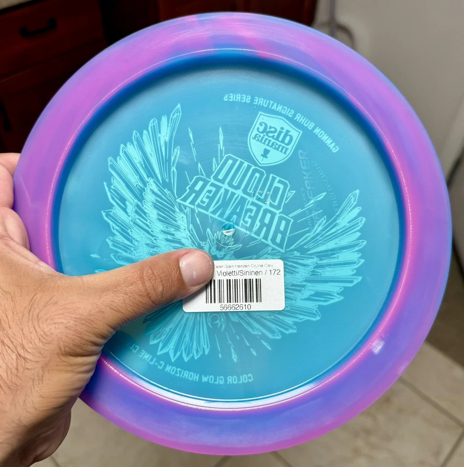 Discmania Color Glow Horizon C-Line Cloud Breaker Gannon Buhr Blurple-Jellybean - Image 2 of 2