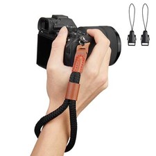 Camera Soft Cotton Hand Wrist Strap with Quick Release Buckle for DSLR SLR