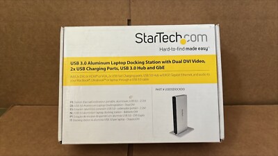 StarTech.com USB 3.0 Docking Station - Compatible with Windows / macOS - Dual DV