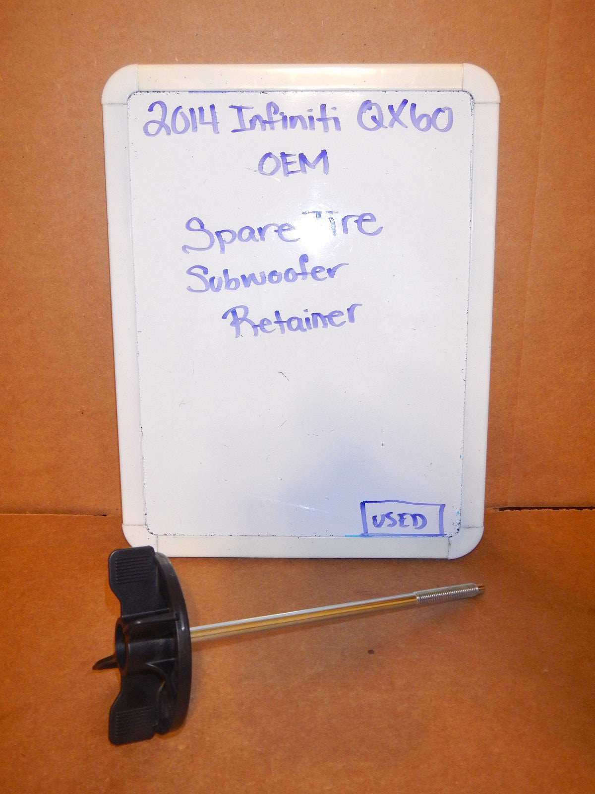 2014 Infiniti QX60 OEM Spare Tire & Subwoofer Retainer eBay