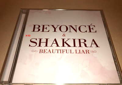 Beyonce and Shakira CD hit single duet Beautiful Liar 5 track promo