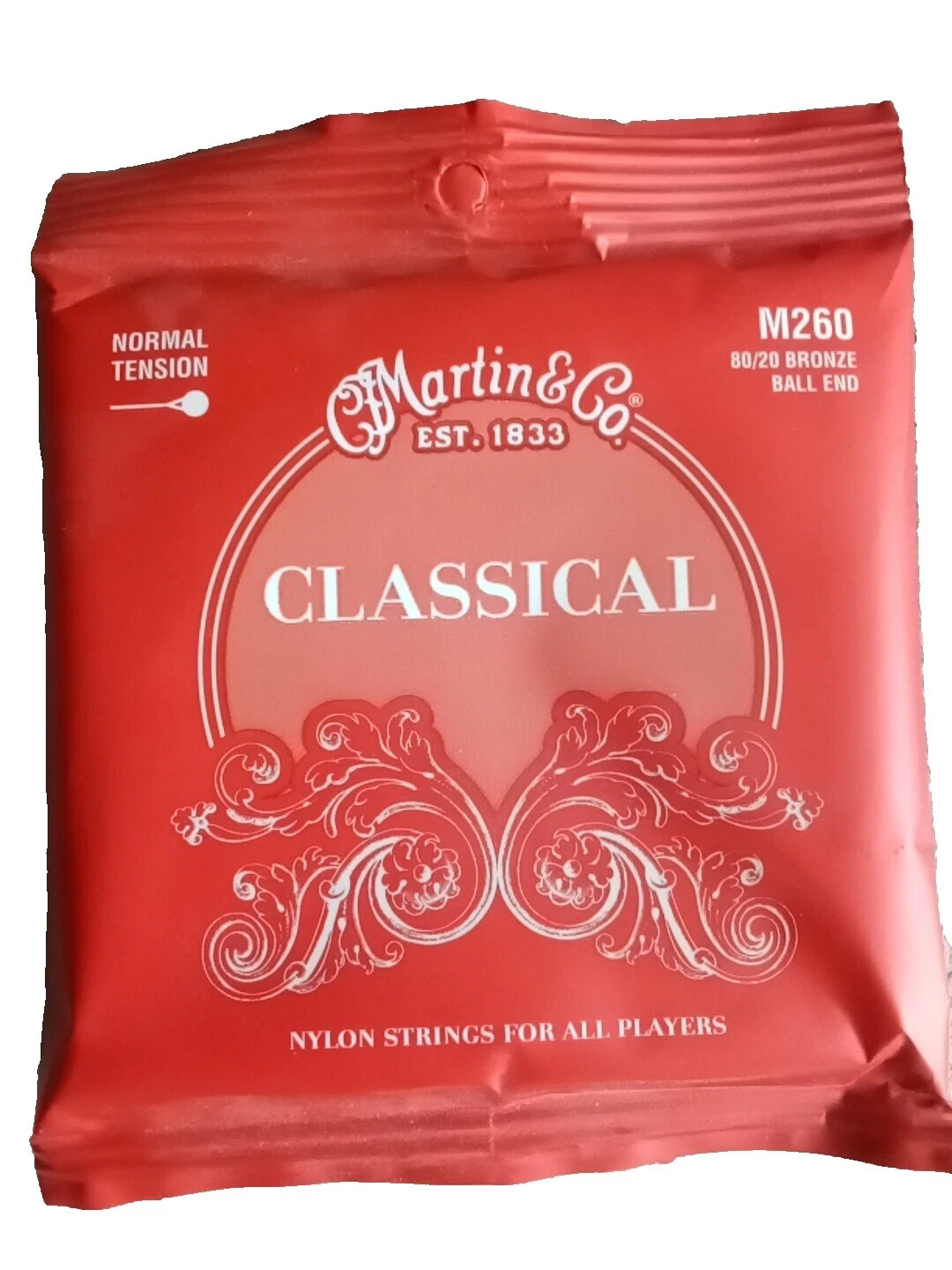 Cuerdas de guitarra de nylon Martin