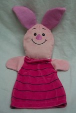Melissa  Doug Winnie the Pooh PIGLET HAND PUPPET 9" Plush STUFFED ANIMAL Toy