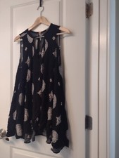 Free People Tree Swing Medallion Boho FestivalTunic Mini Dress Size XS