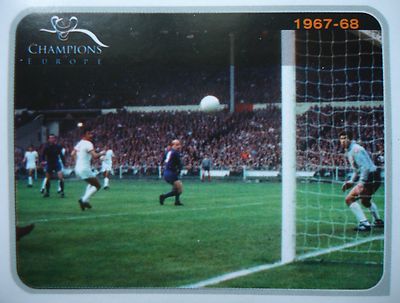 7 Champions of Europe 1955 - 2005 Finale 1967-68 Manchester Utd Benfica Lissabon