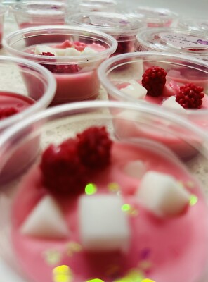 15 Raspberry lemonade, Scented Candle Wax Tarts Shot Melts (Evaladiva)