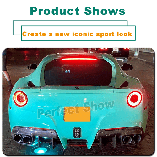 Alerón trasero de carbono real maletero alerón labio para Ferrari F12 Berlinetta 13UP - Imagen 2 de 9