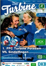 Frauenfußball 1.FFC Turbine Potsdam 2013/2014 Heft 8