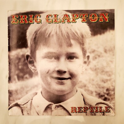 Eric Clapton - Reptile - Tour Concert Program