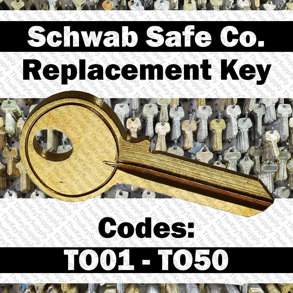 Schwab File Cabinet Replacement Key Cut