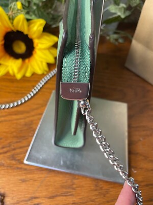 Coach CR238 Pebbled Leather Slim Crossbody Handbag Clutch Coach CR238 Pebbled Leather Slim Crossbody Handbag Clutch