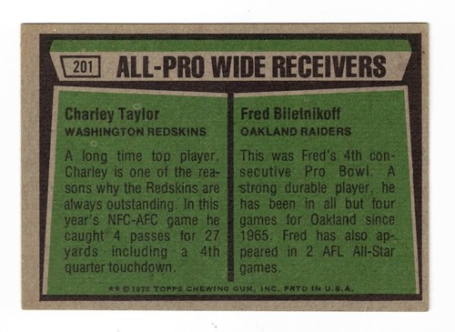 1975 Topps Football #158-323 YOUR CHOICE $1.09 Flat Ship UPDATED 5/31/24 - Picture 137 of 501
