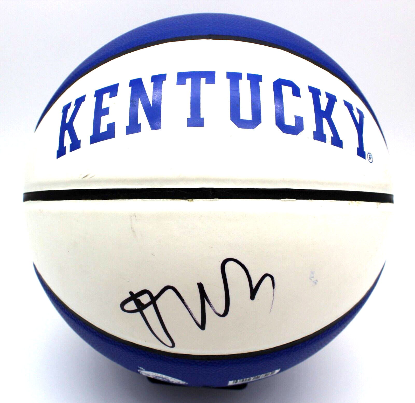 Ty Ty Washington Autographed Signed Kentucky Wildcats Logo Basketball w/PSA DNA COA AM15222 