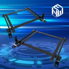 For 92-00 Honda Civic Pair Tensile Racing Bucket Seats Mounting Rail Brackets